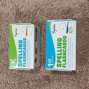 Kids Spelling Flashcards K and 1st by Sylvan